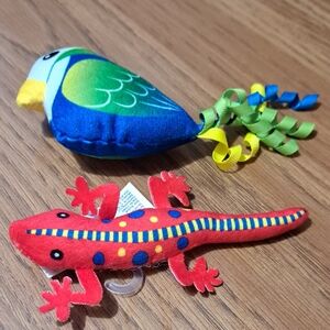 Cat Toys Bird and Lizard Plush Toys/ BUNDLE ONLY 2 OR MORE ITEMS